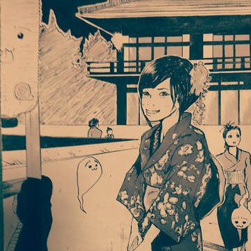 女 お祭り