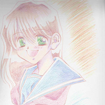 笑顔の女の子