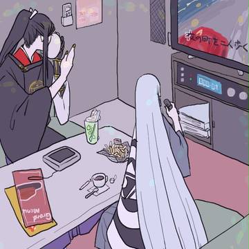 盛り場と刀剣男士