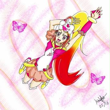 自作プリキュア :キュアエアロビクス Pose