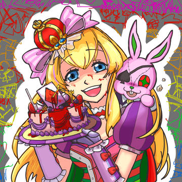 アリスさんが誕生日をお祝いしてくれた