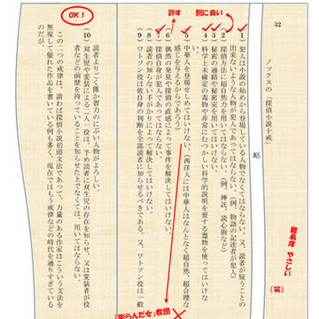 首吊りアパート【資料2　ノックスの十戒】