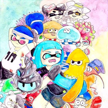 Splatoon1周年おめでとうございました