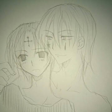 ヒソクロ落書き