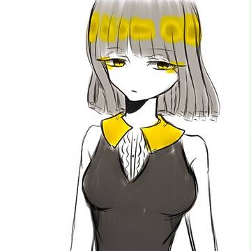 絵柄模索中