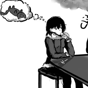 飲む