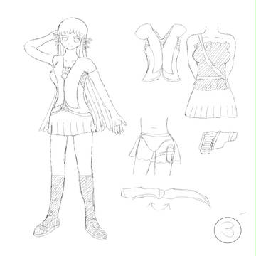 NO.7 w/ black underwear