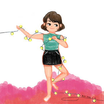 Like a child