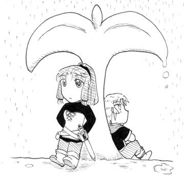 6月の雨宿り