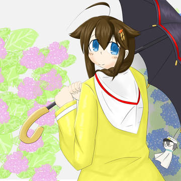 雨上がりの紫陽花