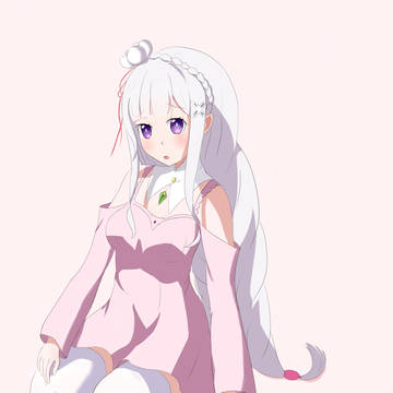 画一张艾米莉亚碳~