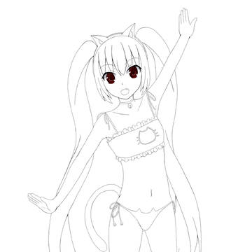 遊びで描いたオリジナル