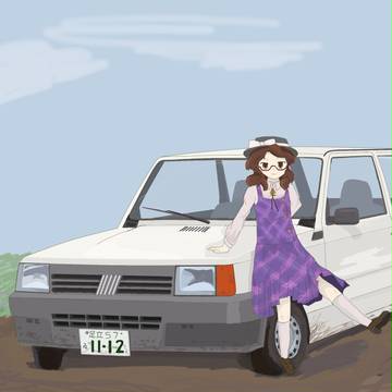 会長とパンダ