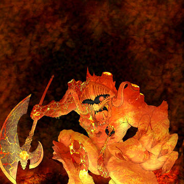 溶岩魔人　イフリート