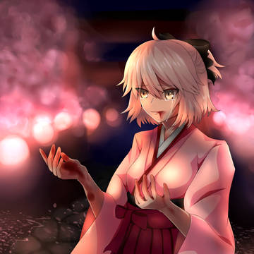 桜が散る