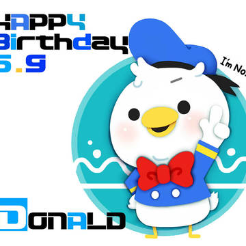 HAPPY BIRTHDAY ドナルド!!2016