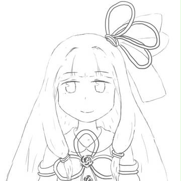 一日一枚練習茜ちゃん