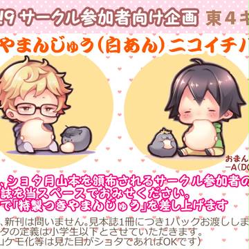 【RTS!!9サークル参加者向け企画】つきやまんじゅう進呈