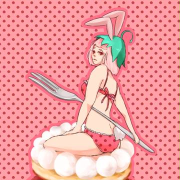 苺ウサギちゃん