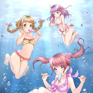 夏！海！アイス！