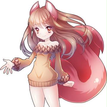 松鼠仔擬人:3