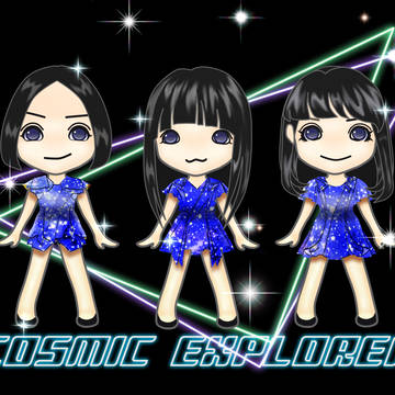 Perfumeイラスト【COSMIC EXPLORER】