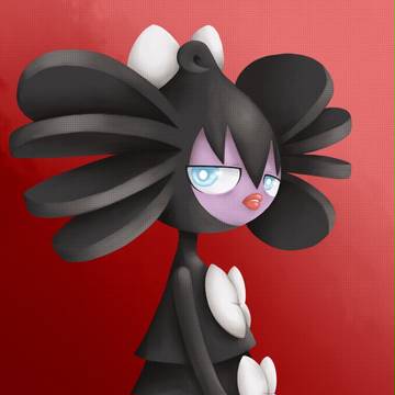 Portrait of a Gothitelle