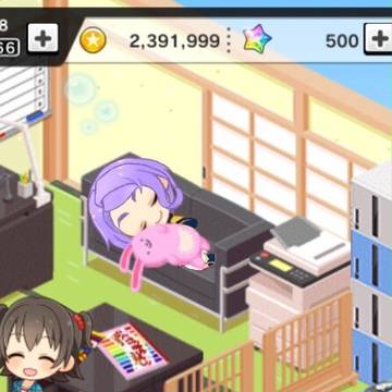ガエリヲのデレステ風味。ウサギを添えて