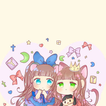 ゆかりんとゆかたんデフォ