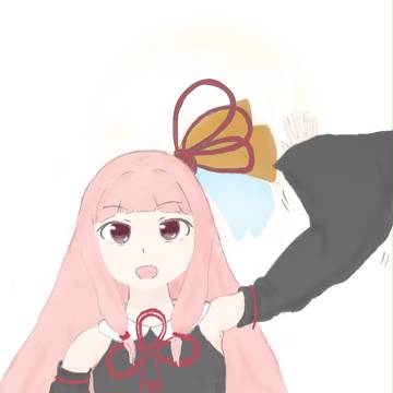 茜ちゃんで絵描・塗り練習