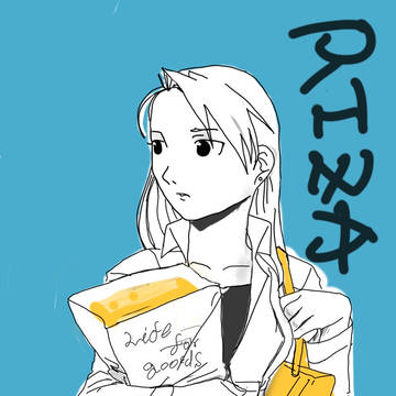働く中尉さんの休日