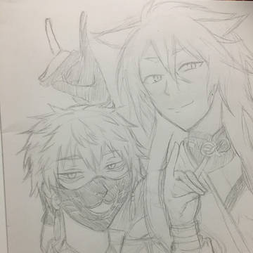 とうらぶ落書き