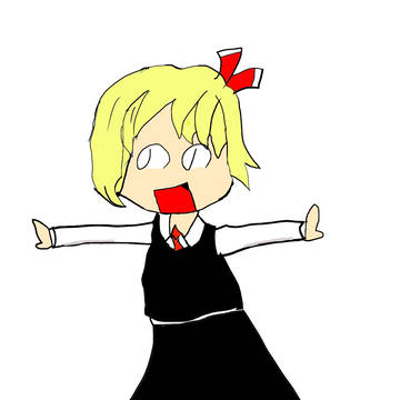 初描きルーミア