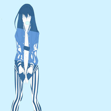 青