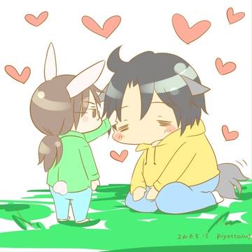 うさぎさんとおおかみさん