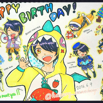 忍くんお誕生日おめでとう！