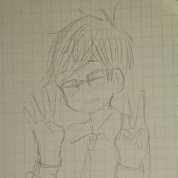 落書き松さん。