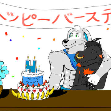ハッピーバースデー、ムニン!