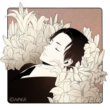 眠った三好