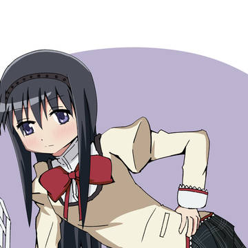 公式ほむらちゃんは変なポーズが多い