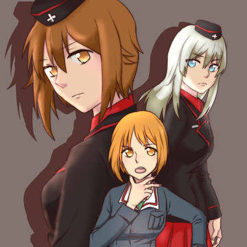 ガールズ&パンツァー集合