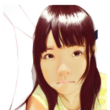 SNH48-陈怡馨 绘画练习