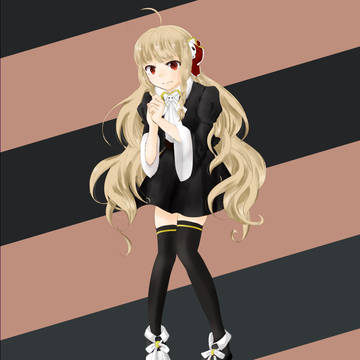 黒魔女っぽい女の子