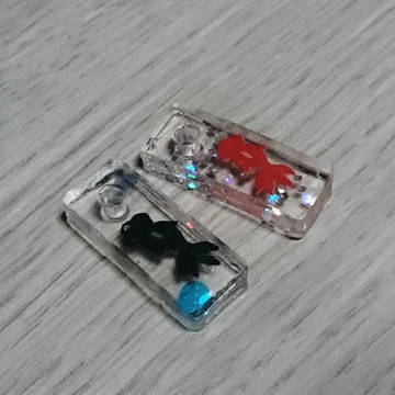 金魚 レジン