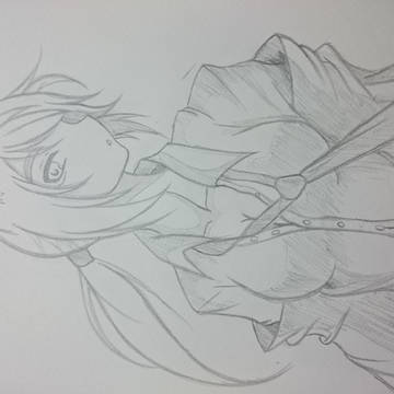 「何か様?」