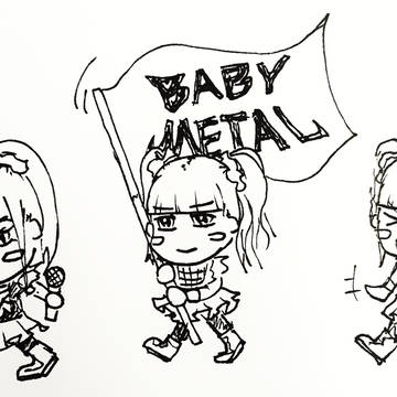 BABYMETAL 手絵