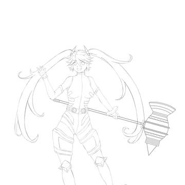 The hammer girl(2015version)