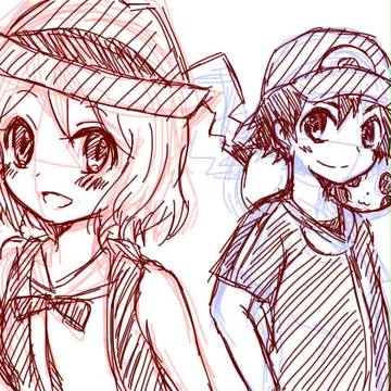 サトセレ落書き