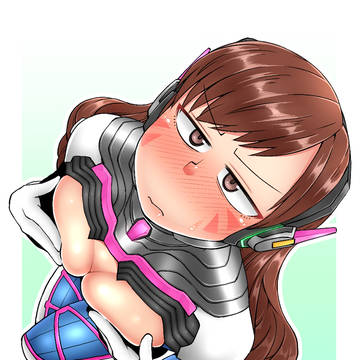 何故か胸だけパージされちゃったD.Vaちゃん