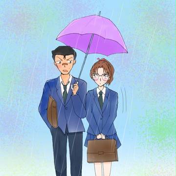 相合傘の優しさ